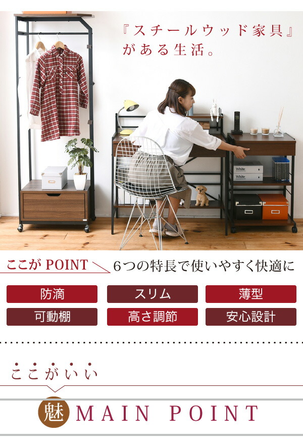 楽天市場】パソコンデスク 90cm幅 ハイタイプ ロータイプ 切り替え