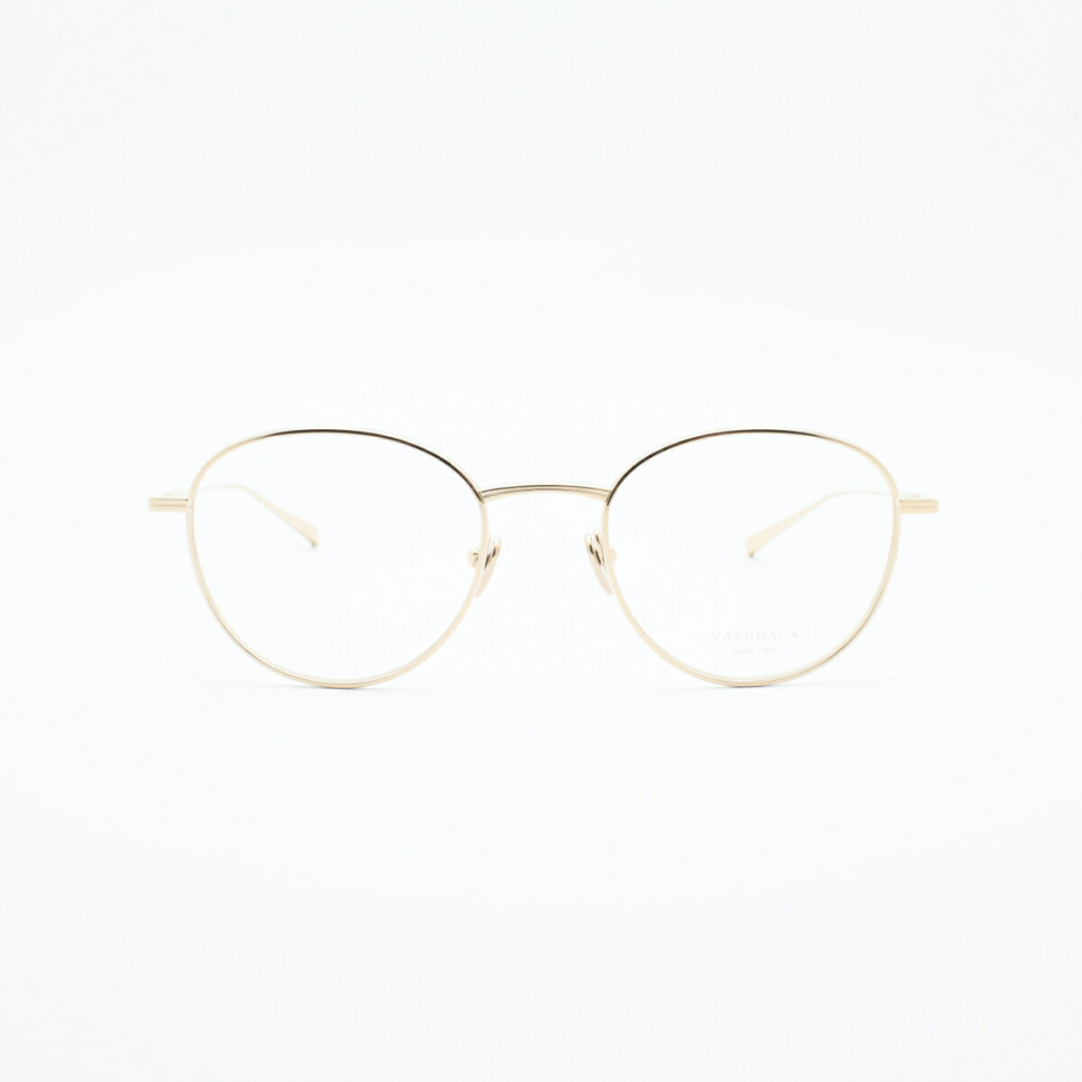 楽天市場】増永眼鏡 MASUNAGA since 1905GREENWICH col-11 GOLD