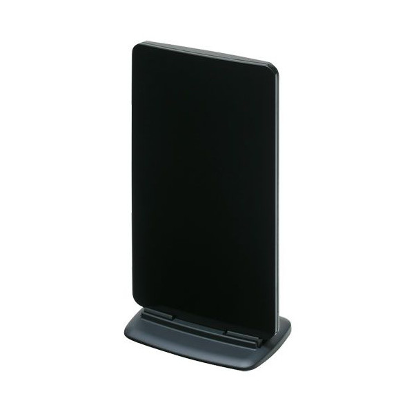 楽天市場】マスプロ 家庭用UHF卓上アンテナ ブースター内臓型 ブラック