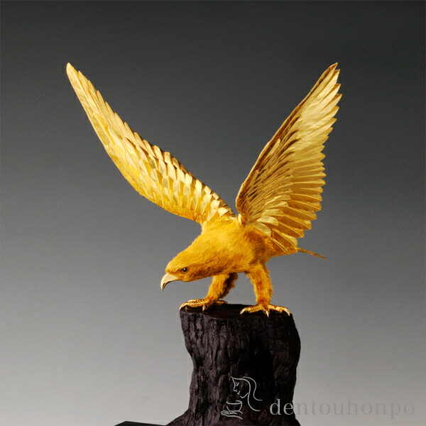 楽天市場】純金 白鷹 A 850g ( 光則（金工芸） 木札名入れ有料 高級