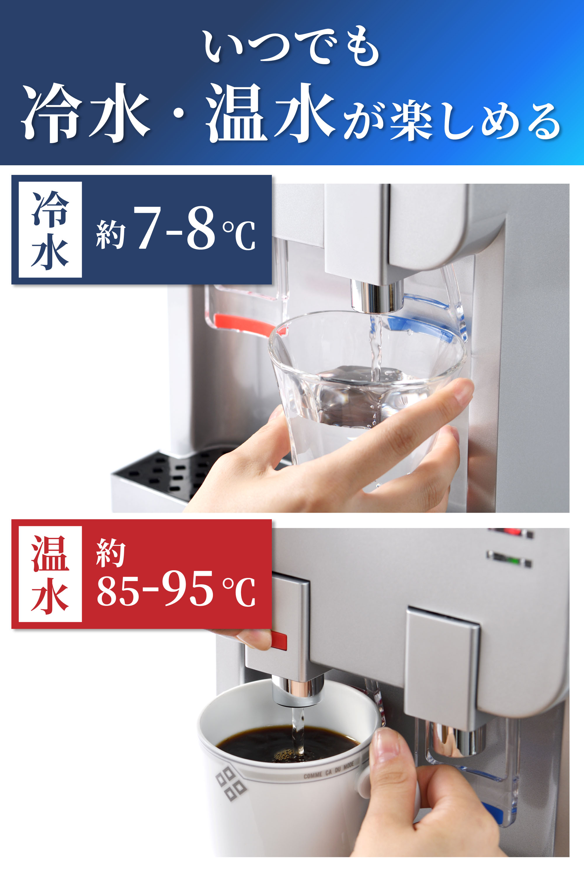 楽天市場】メーカー保証1年 ペットボトル式ウォーターサーバー