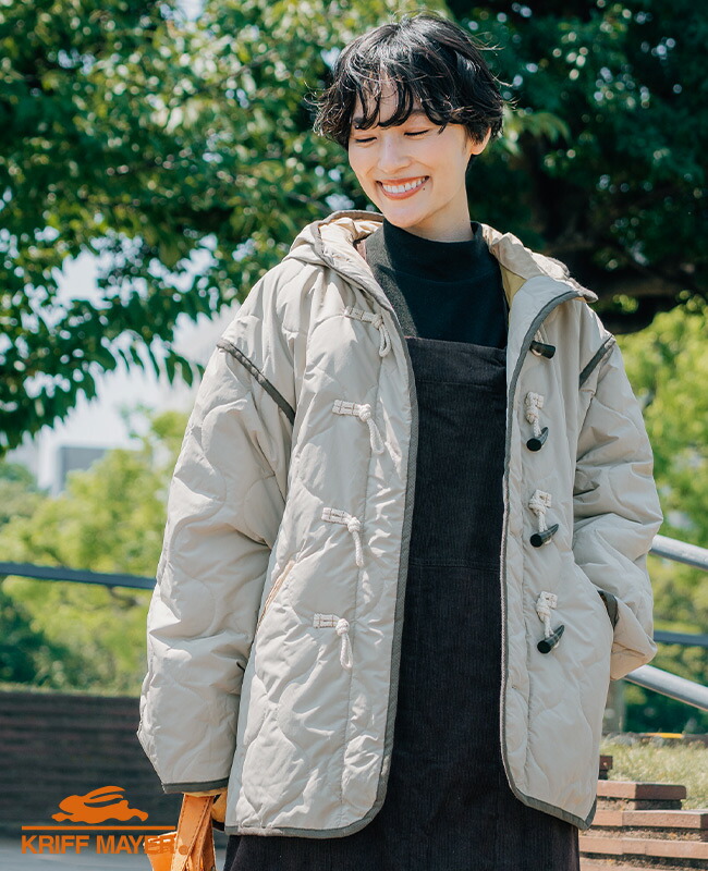 楽天市場】【ブランド直営】 キルティング ダッフル ジャケット