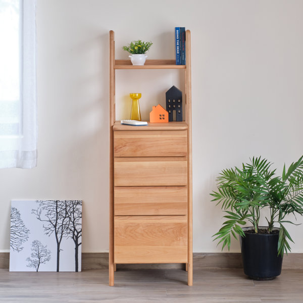 楽天市場】【期間限定1700円引き】幅44 4段 チェスト ハイチェスト