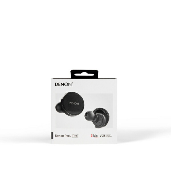 楽天市場】DENON PerL Pro True Wireless Earbuds ブラック デノン