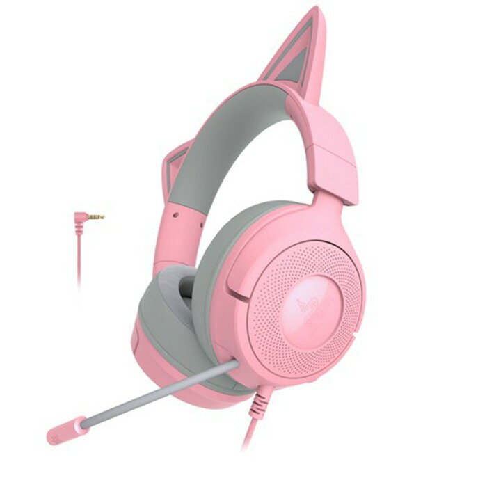 楽天市場】razer kraken kitty quartz pinkの通販