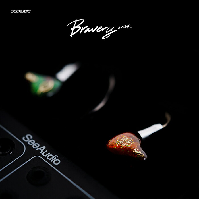 楽天市場】See audio Bravery24 有線イヤホン カナル型 耳かけ型