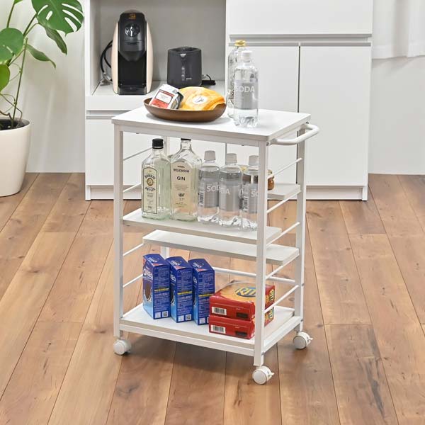 楽天市場】激安キッチンワゴン キャスター付き キッチンワゴン