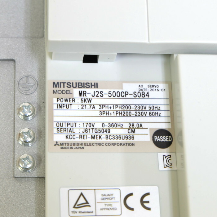 楽天市場】三菱電機 サーボアンプ MR-J2S-500CP-S084 : e-Spares 楽天