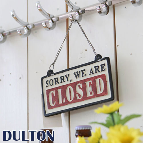 楽天市場】DULTON ダルトン リバーシブルサイン OPEN-CLOSED S455