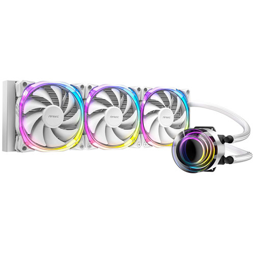 楽天市場】ANTEC Vortex 360 ARGB White [360mmサイズラジエータ採用