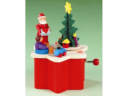 楽天市場】Graupner グラウプナー社 手回しオルゴール サンタクロース