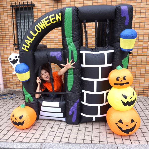 楽天市場】ハロウィンエア装飾 フォトスポットエアーディスプレイ