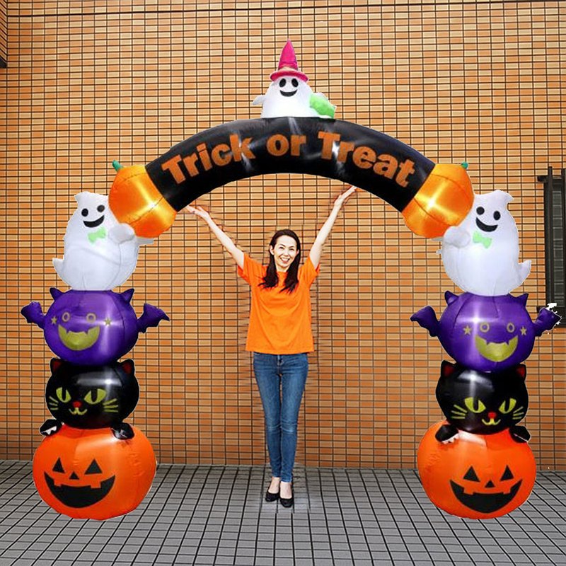 楽天市場】ハロウィン ビッグ 装飾 エアーディスプレイアーチ