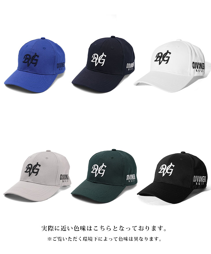 楽天市場】【DIVINER GOLF】 ゴルフ キャップ メンズ 帽子 夏用 ゴルフ