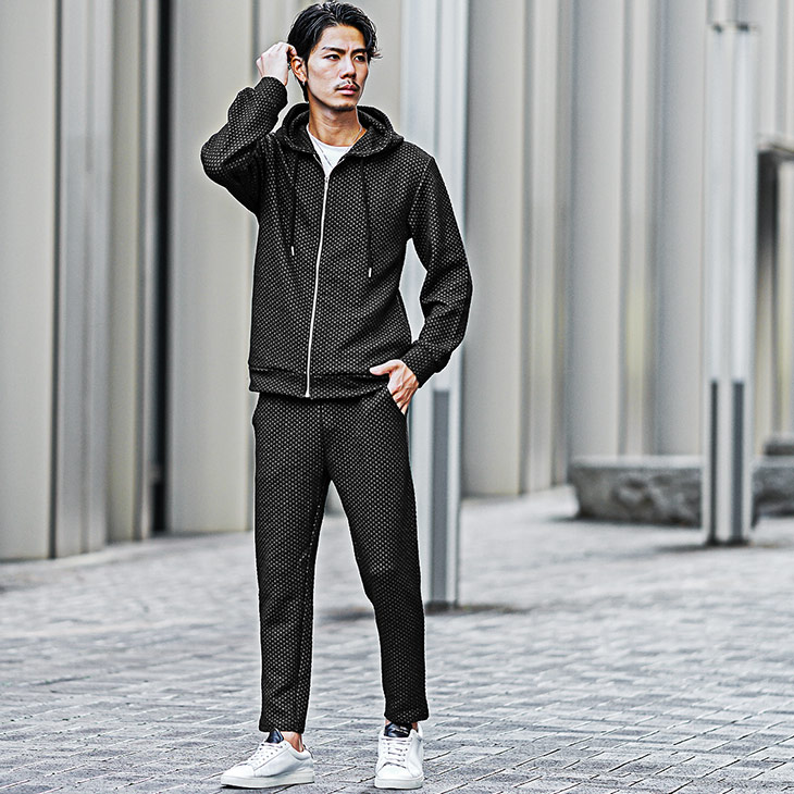 楽天市場】パーカー メンズ セットアップ メンズ ブランド スウェット