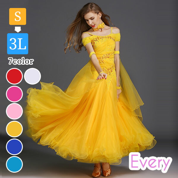 楽天市場】社交ダンス モダンドレス スタンダード ワルツ タンゴ 衣装