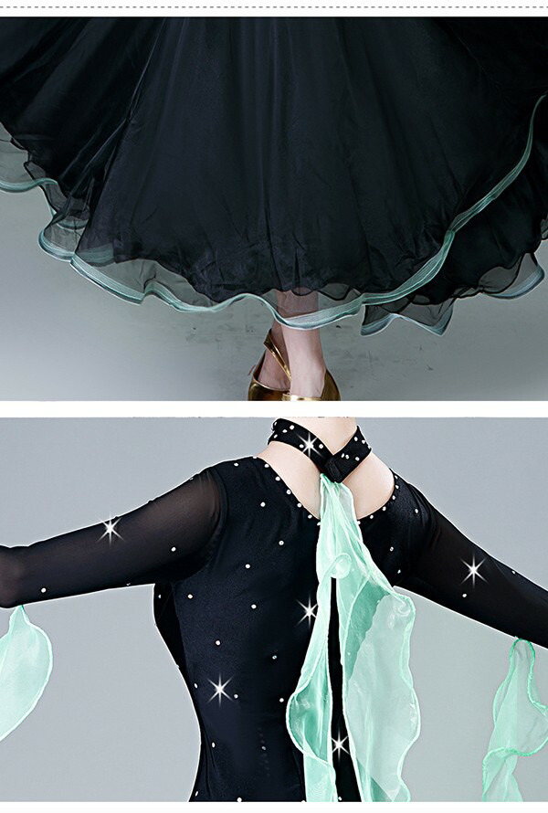 楽天市場】社交ダンス ドレス 競技用 社交ダンス衣装 ワンピース