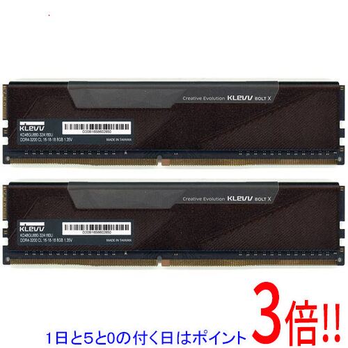 楽天市場】klevv メモリ ddr4 3200 8gb x 2枚の通販