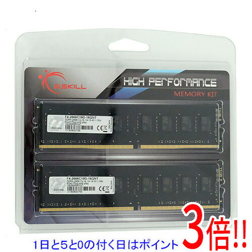 楽天市場】g.skill ddr4メモリ ddr4-2666 f4-2666c19d-16gntの通販