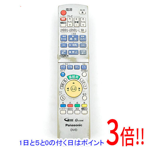 楽天市場】パナソニック dvdレコーダー リモコン n2qayb000348の通販