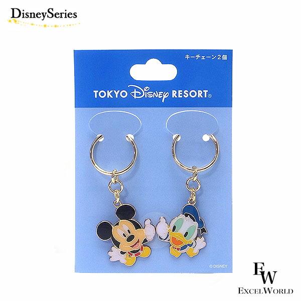 楽天市場】ミッキー＆ドナルド キーチェーン キーホルダー ミッキー
