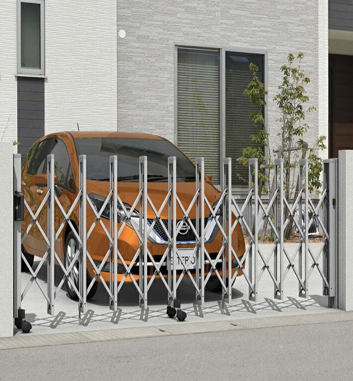 楽天市場】エクスショップ Value Select 伸縮門扉 / カーゲート