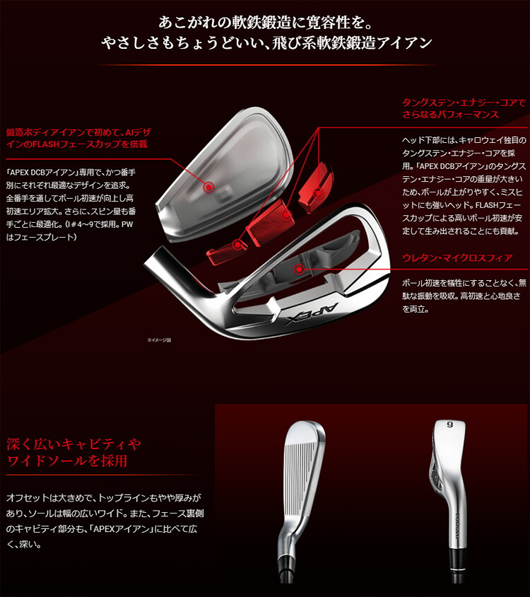 楽天市場】Callaway キャロウェイ 日本正規品 APEX DCB エイペックス