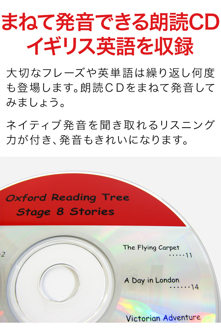 楽天市場】英語 教科書 Oxford Reading Tree トランクパックB 音声CD