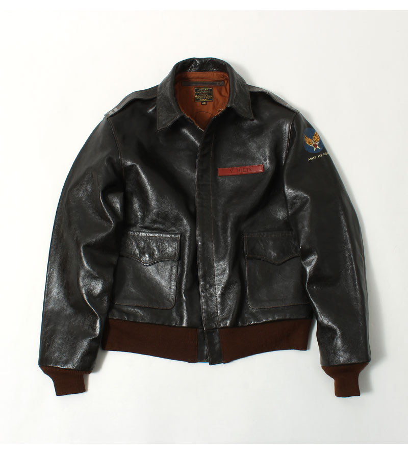楽天市場】トイズマッコイ A-2 レザーフライトジャケット マックイーン