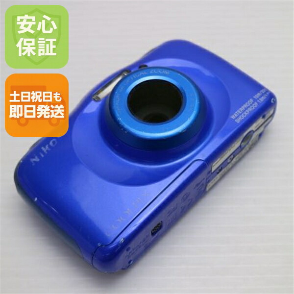 楽天市場】ニコン coolpix w100 ブルーの通販