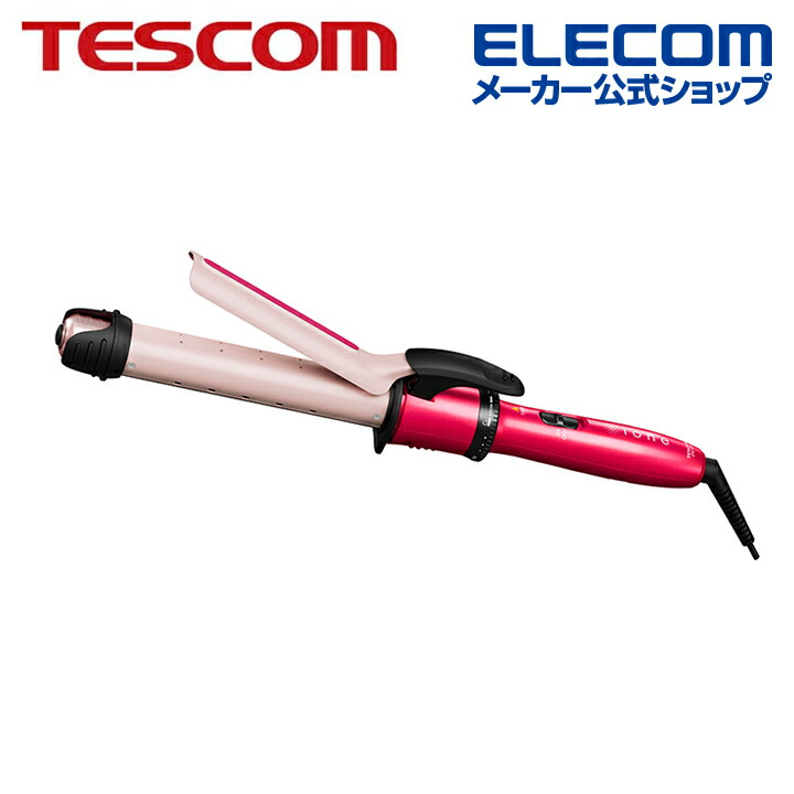 楽天市場】TESCOM ヘアーアイロン ione マイナスイオン カール 26mm