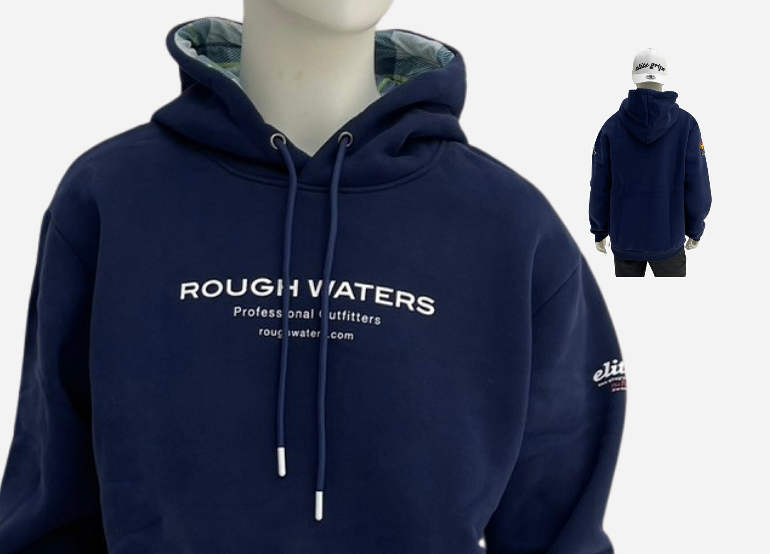 楽天市場】【ROUGH WATERロゴ 厚手パーカー5タイプ】 カジュアル
