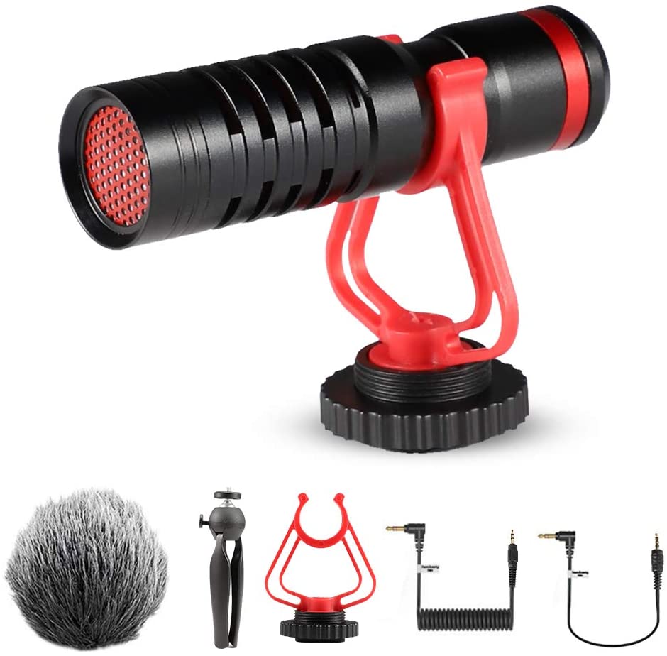 楽天市場】外付けマイクSAMTIAN mic-06超軽量ビデオカメラマイク（3.5