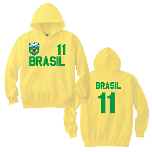 楽天市場】【名入れ＆背番号入りプルオーバーパーカー サッカー