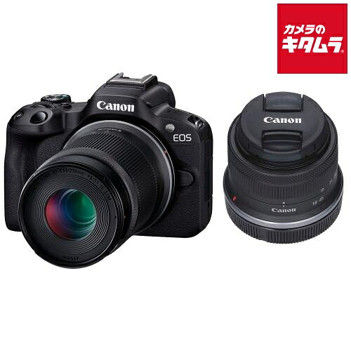楽天市場】キヤノン EOS R50 ダブルズームキット ブラック Canon