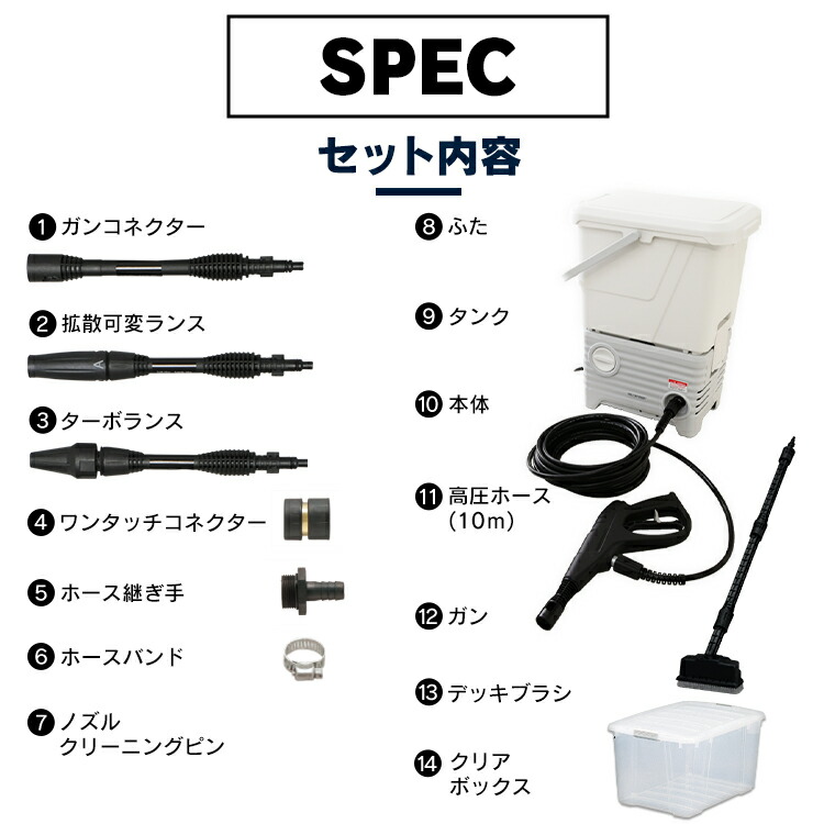 楽天市場】[最大500円OFFクーポン/新生活フェア]高圧洗浄機 アイリス
