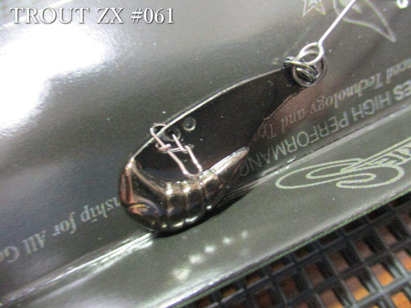 楽天市場】トラウトZX 3.5g /30mm ～全5色 ＜ノリーズ NORIES