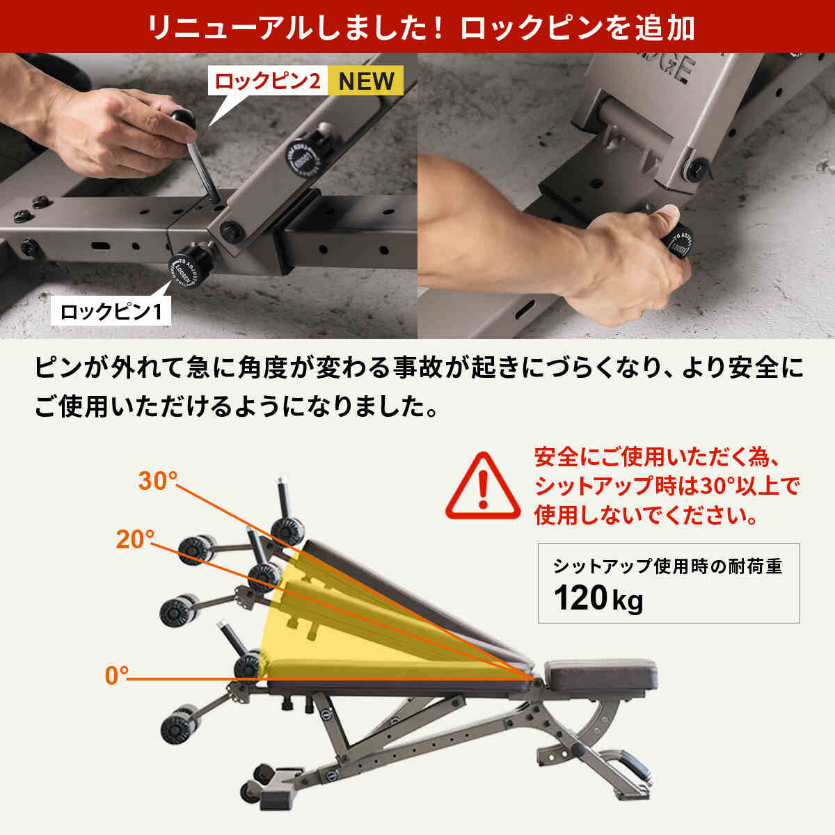 楽天市場】【ランキング受賞】 トレーニングベンチ 耐荷重300kg 高重量