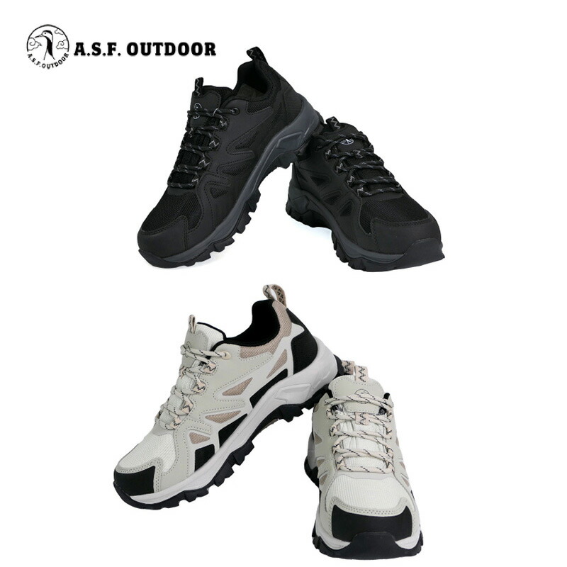 楽天市場】A.S.F. OUTDOOR 【レッキングシューズ『遊山 -yusan