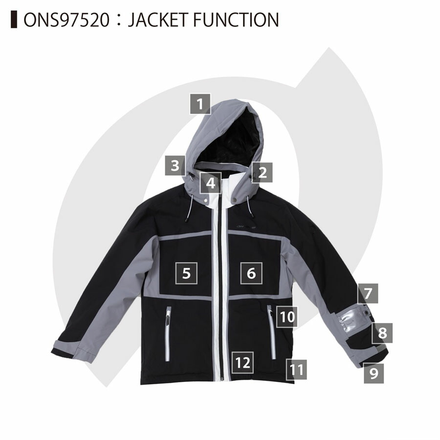 楽天市場】オンヨネ スキーウェア メンズスーツ スキースーツ 上下