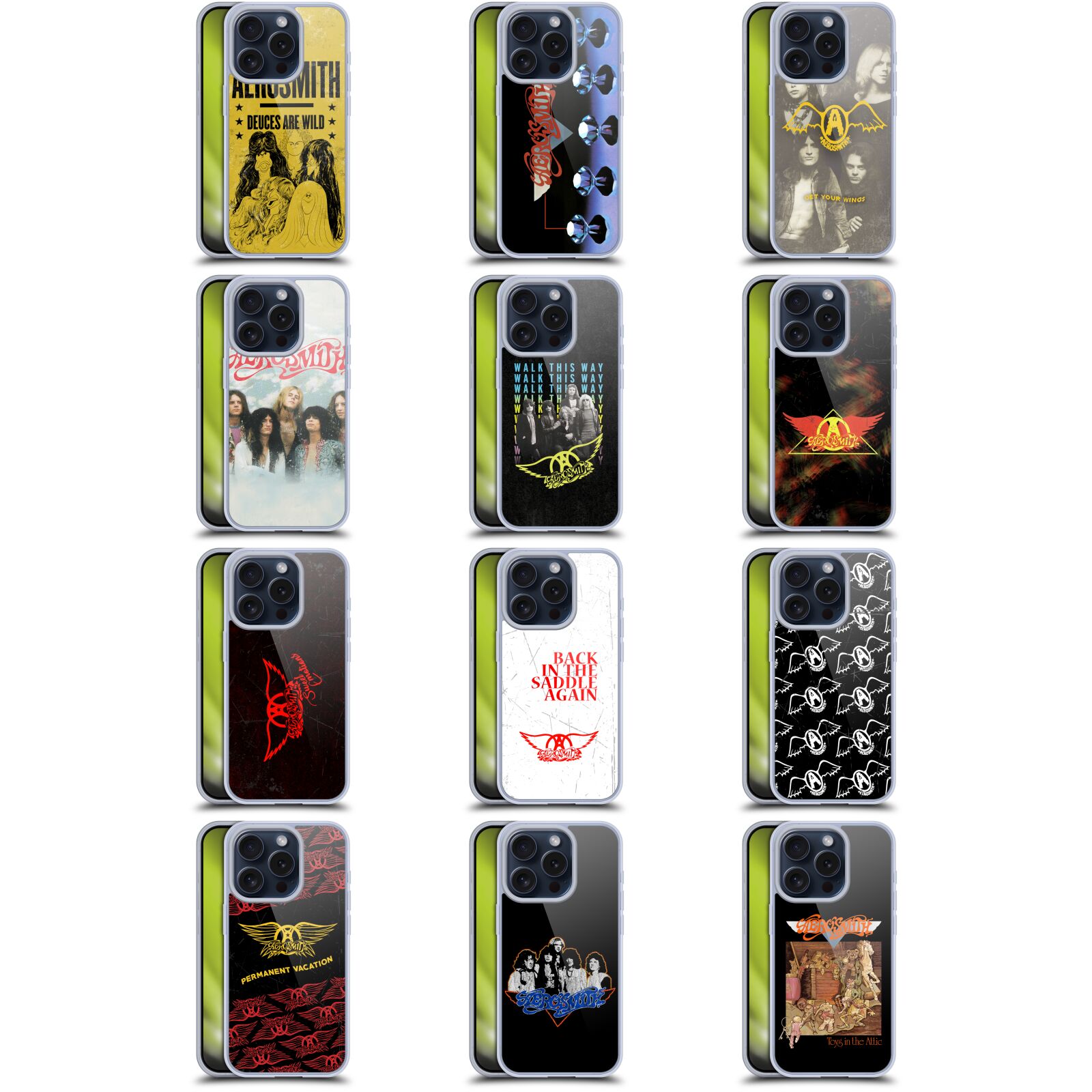 楽天市場】公式ライセンス Aerosmith クラシック ソフトジェルケース