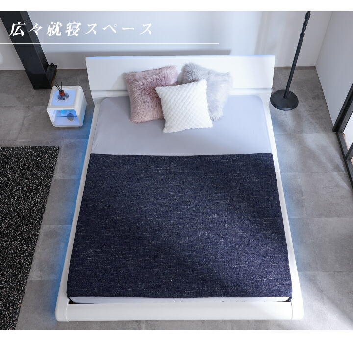 楽天市場】【ﾎﾟｲﾝﾄ5倍☆3月3日20時〜11日2時迄】照明付き ベッド
