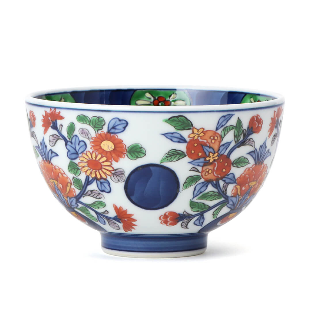 楽天市場】【ふるさと納税】源右衛門窯 古伊万里風花籠手 飯碗 器 食器