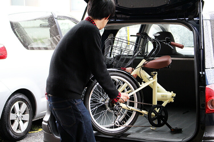 楽天市場】折りたたみ自転車 20インチ 完成品 組立済 【指定エリア送料
