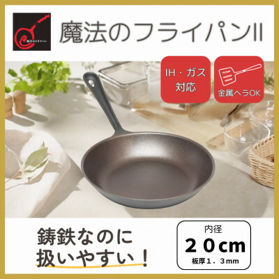 楽天市場】【ふるさと納税】【魔法のフライパンII 20cm】遠赤外線で