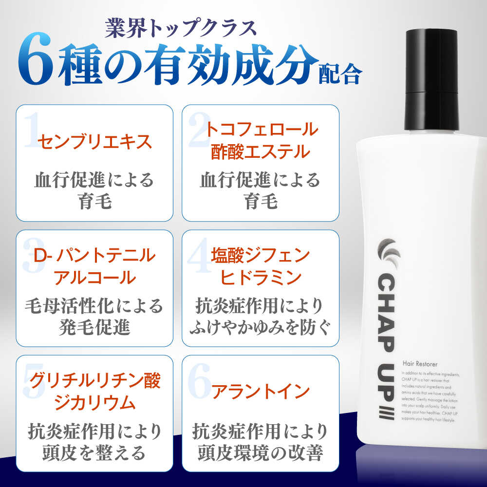 楽天市場】【ふるさと納税】チャップアップ CHAP UP 薬用 育毛剤 120ml