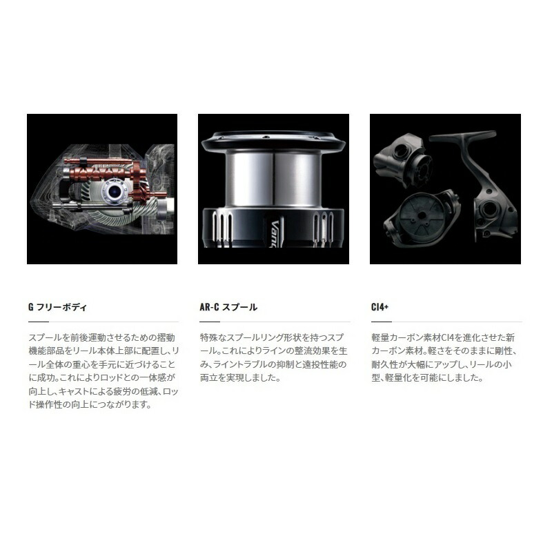 楽天市場】シマノ 22ミラベル 4000XG / スピニングリール 【釣具 釣り