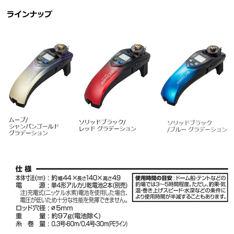 楽天市場】ダイワ クリスティアワカサギ CRT R ソリッドブラック