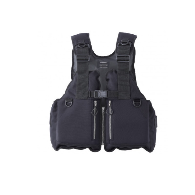 楽天市場】シマノ VF-029U ロックショアベスト ブラック フリー : 釣具