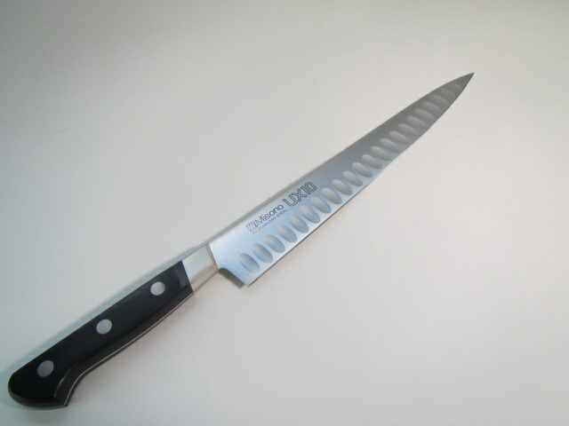 楽天市場】ミソノ 筋引サーモン 24cm 両刃 728 UX10 おすすめ ミソノ